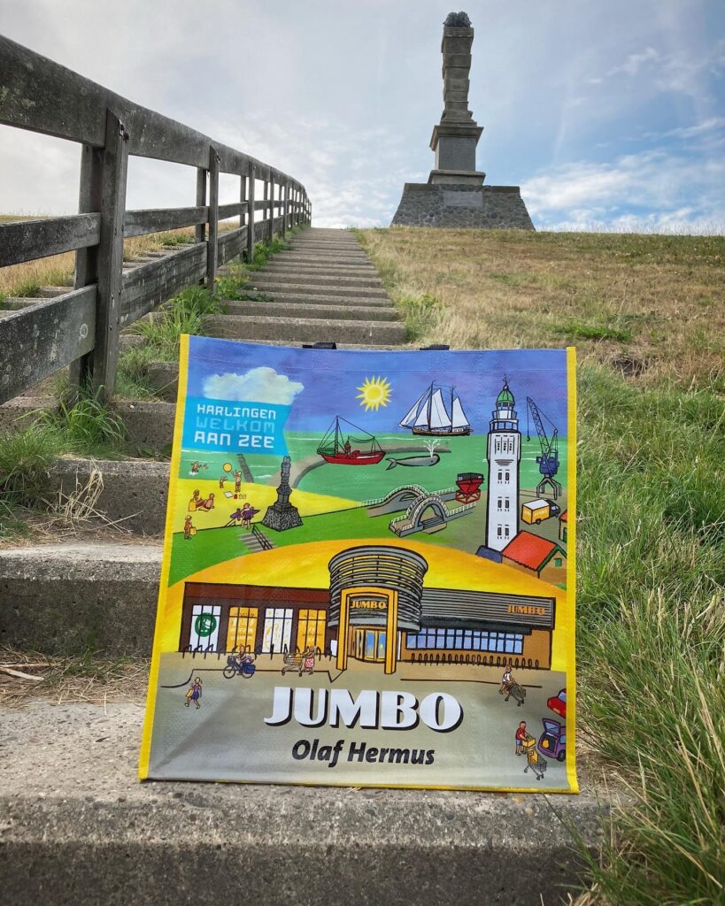 Laurens Bontes illustratie Jumbo tas