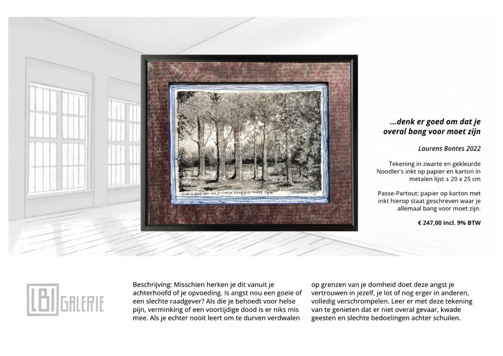 Laurens Bontes illustratie copyright
Tekening:bang voor