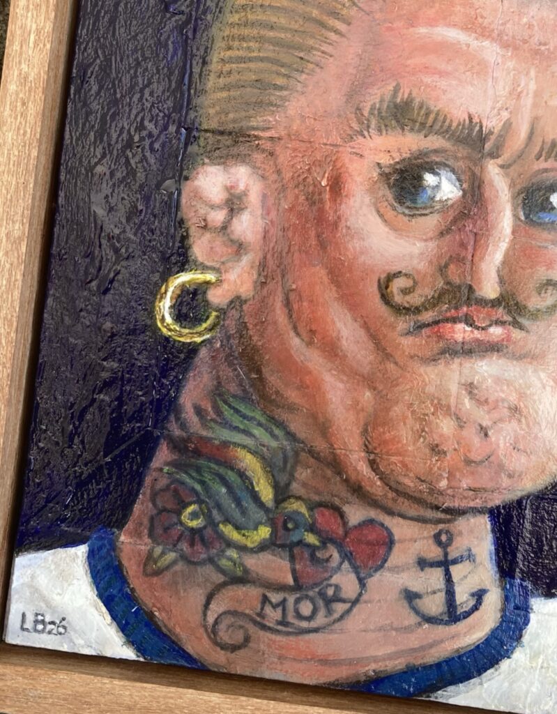 acrylschilderij LAU
Onmiskenbaar
©Laurens Bontes illustraties